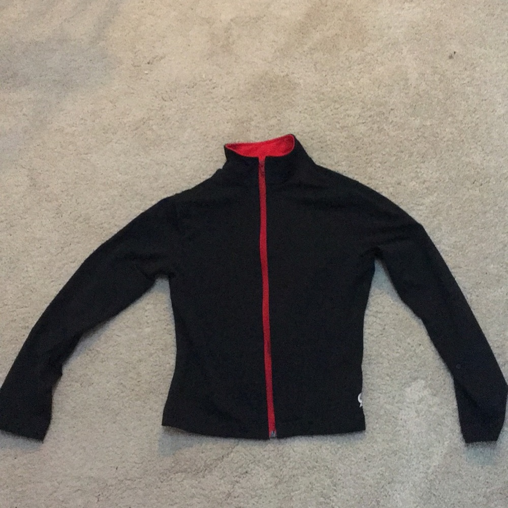 Black And Red Athletic Jacket